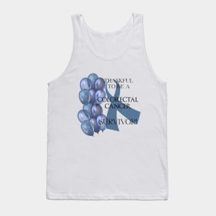 Colorectal Cancer Survivor Support - Colon Cancer Tank Top